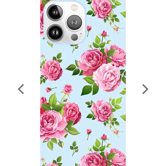 Flaunt Other - FLAUNT SQUARE Pink Rose Bouquet iPhone 15 Pro Max Case
